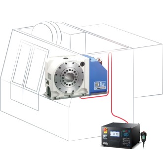 MR200RAVG0 CNC Divizör- Harici kontrol ünitesiyle birlikte