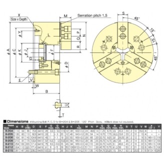 B-215 15 inç Hidrolik Ayna